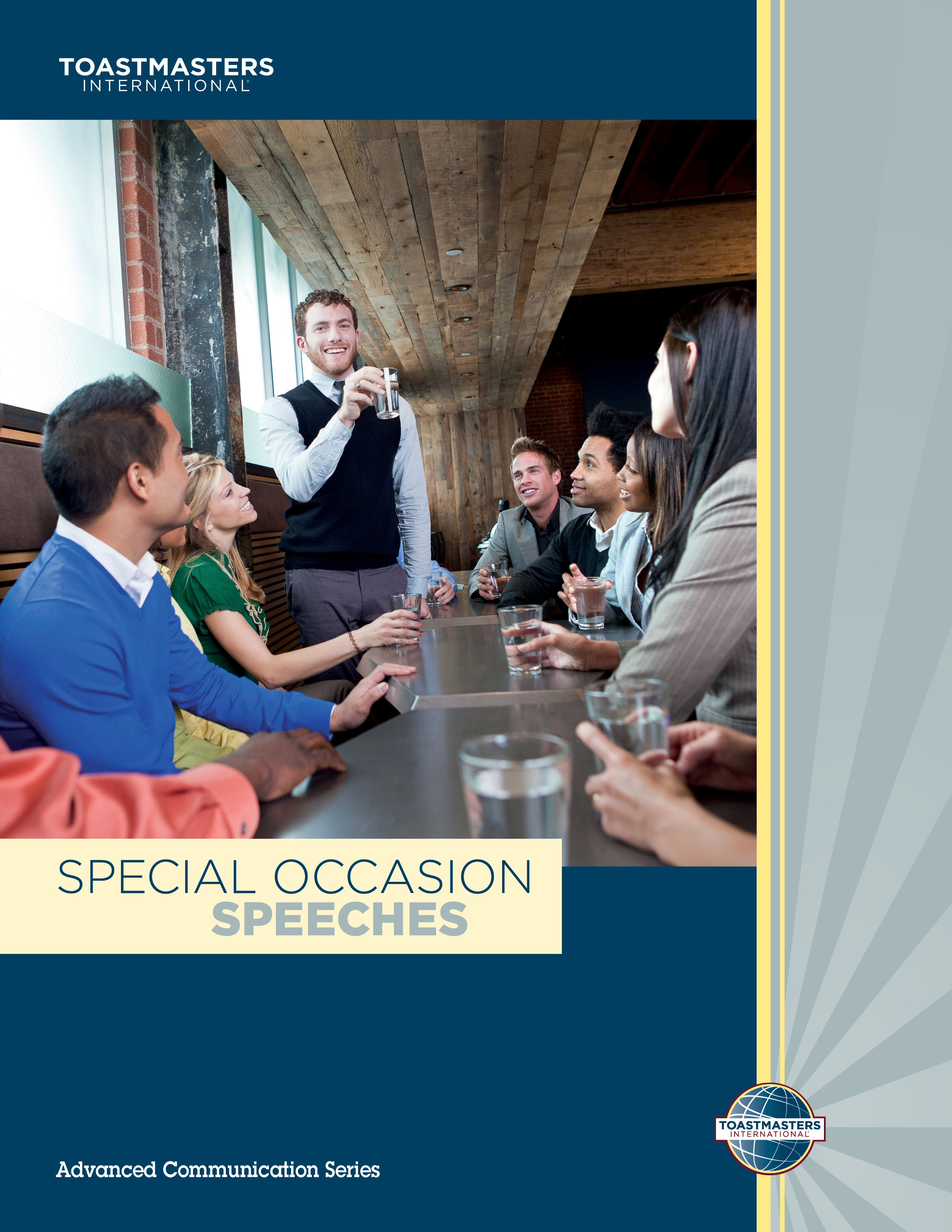 Cover of the "Special Occasion Speeches" advanced manual