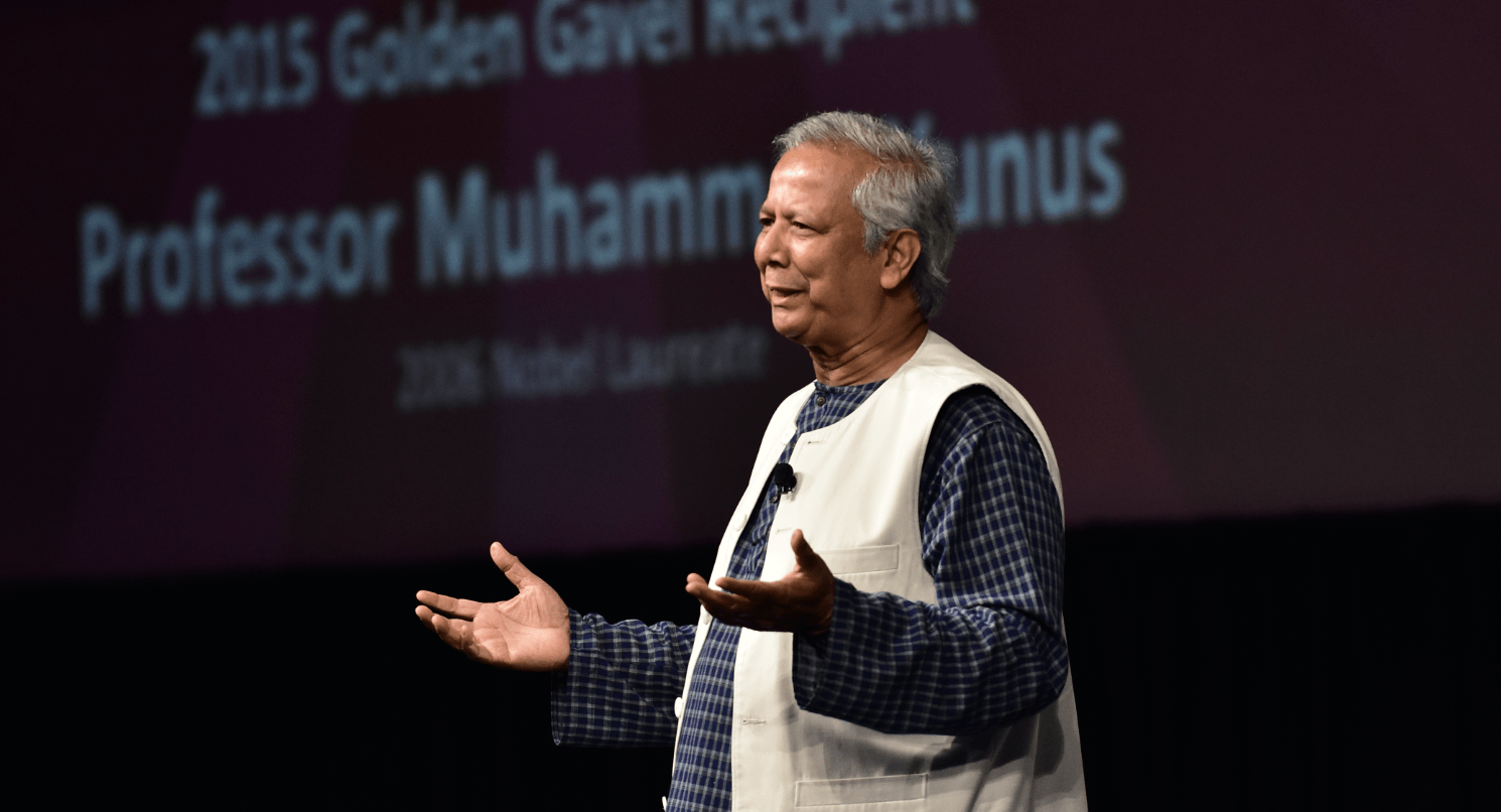 Muhammad Yunus, 2015 Honoree