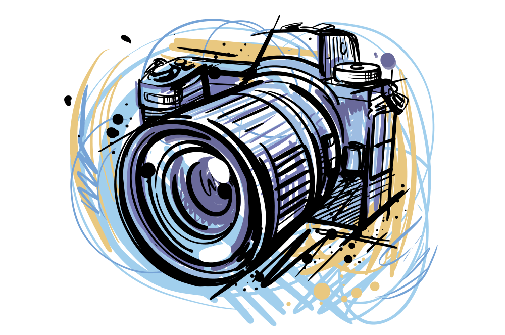 Sketch of a camera