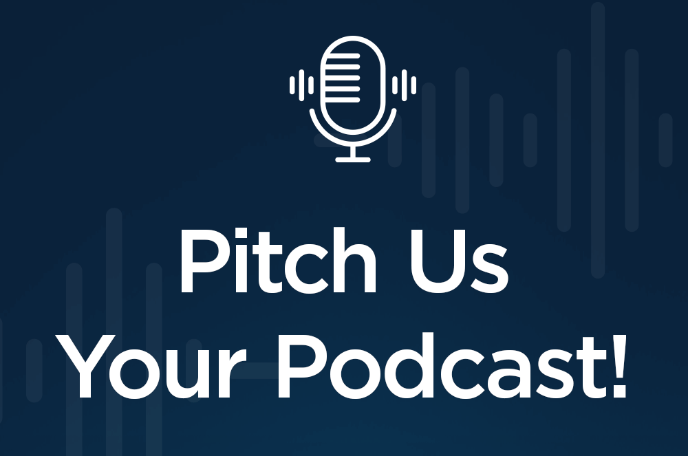 Pitch Us Your Podcast and microphone image